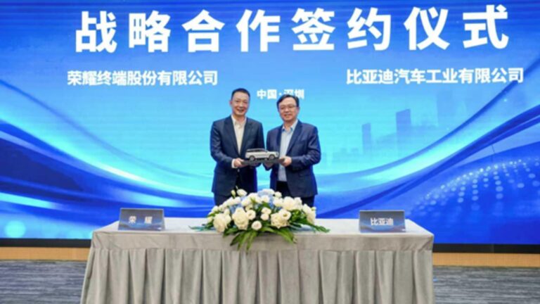 HONOR e BYD firmam aliança estratégica para impulsionar a mobilidade inteligente com IA