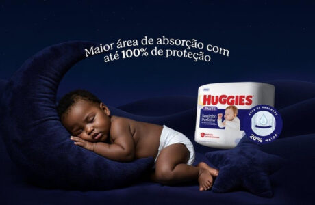 Huggies® acelera estratégia de inovação no Brasil com lançamento da fralda Pants Soninho Perfeito
