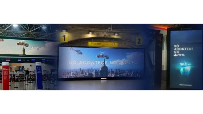PlayStation Brasil realiza ações locais da campanha Só acontece no PS5