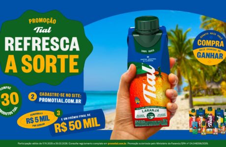 Tial lança promoção que promete refrescar o verão dos brasileiros