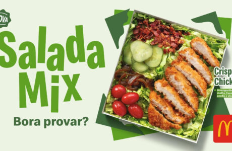 chega no cardápio do Méqui a nova Salada Mix