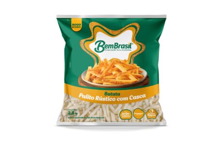Bem Brasil apresenta nova Batata Palito Rústico com Casca e leva mais sabor e crocância ao mercado de congelados