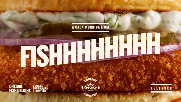 Bullguer e Seara firmam parceria para o lançamento do Fish Crispy