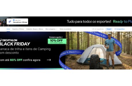 Decathlon destaca alta demanda por produtos de Fitness Têxtil e Montanha na Loja Oficial do Mercado Livre durante a Black Friday