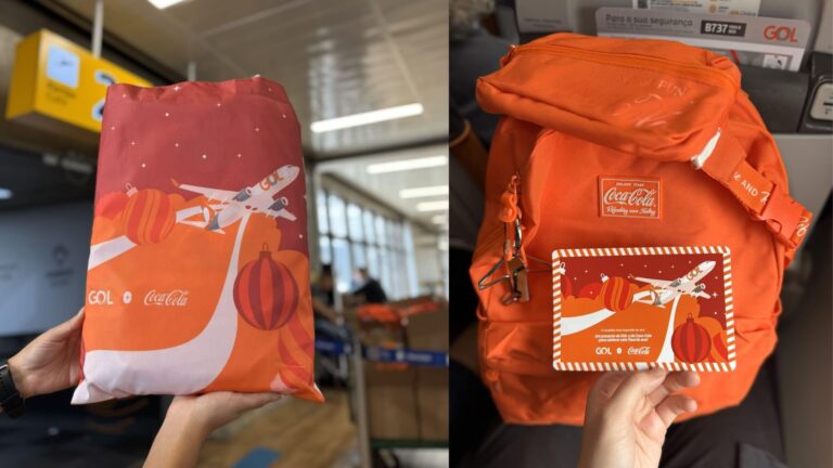 GOL e Coca-Cola firmam parceria para celebrar conexões de fim de ano em voos rumo a Natal