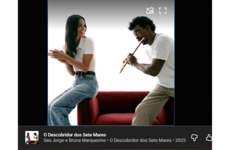 Hering lança releitura de “O Descobridor dos Sete Mares” com Seu Jorge e Bruna Marquezine e alcança mais de 200mil reproduções