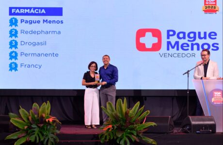 Pague Menos é eleita a farmácia mais lembrada pelos paraibanos no Top of Mind 2025 João Pessoa