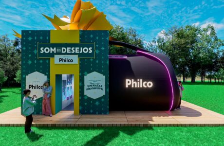 Philco cria Boombox gigante e transforma o Natal Disney em palco de experiência imersiva de áudio