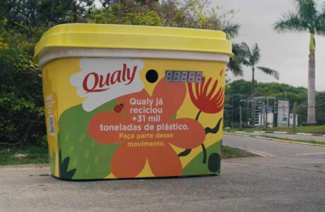 Qualy instala ponto de coleta de embalagens em formato de pote de margarina gigante no Parque Villa-Lobos (1)