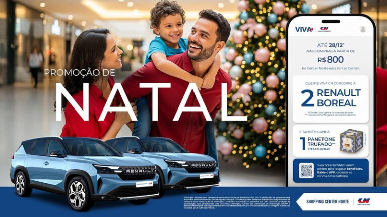 Shoppings Center Norte e Lar Center celebram o Natal com campanha promocional exclusiva em parceria com Stefan Behar