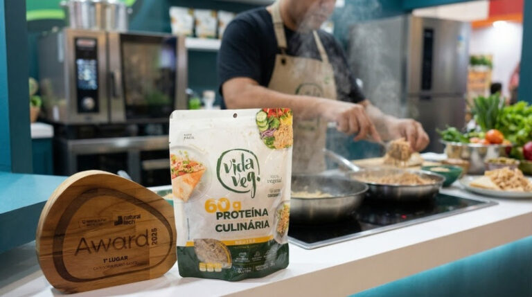 Vida Veg apresenta receita de proteína vegetal na VegFest 2025