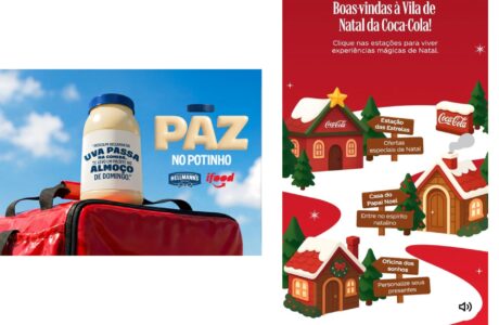 iFood Ads cria projetos especiais com Coca-Cola e Hellmann’s para Natal