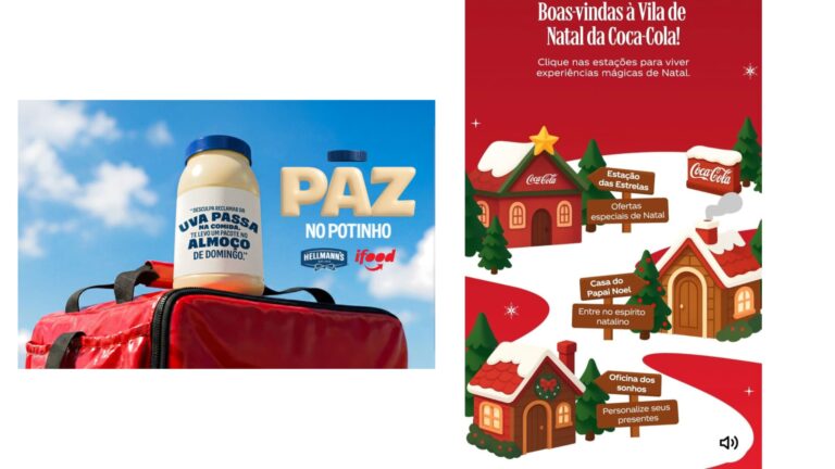 iFood Ads cria projetos especiais com Coca-Cola e Hellmann’s para Natal