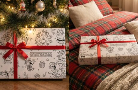 Americanas terá papel de presente ilustrado por Rafaella Tuma em SP e RJ