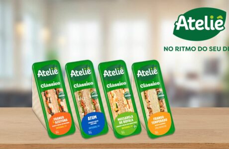 Ateliê apresenta nova identidade visual e novidades no segmento de sanduíches e saladas prontas