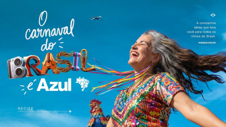 Azul lança campanha “O Carnaval do Brasil é Azul” e celebra a diversidade do Carnaval no Brasil
