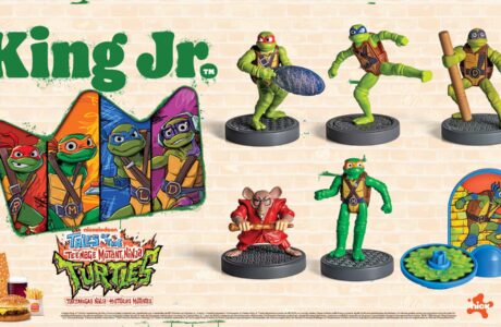 Burger King® traz ação e nostalgia com lançamento de coleção exclusiva das Tartarugas Ninja no Combo King Jr.