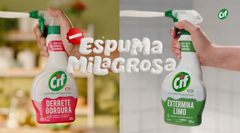 Cif transforma a despedida da sujeira em campanha para lançar sua nova espuma milagrosa