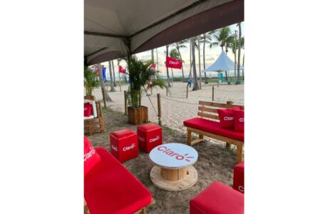 Claro apoia o Mormaii Beach Festival e leva experiências de live marketing