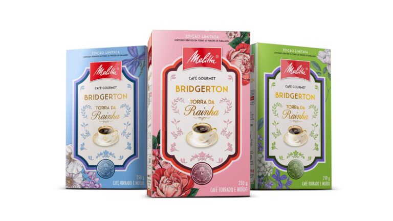 Melitta® apresenta Café gourmet Torra da Rainha, em colaboração com a série Bridgerton, da Shondaland e Netflix