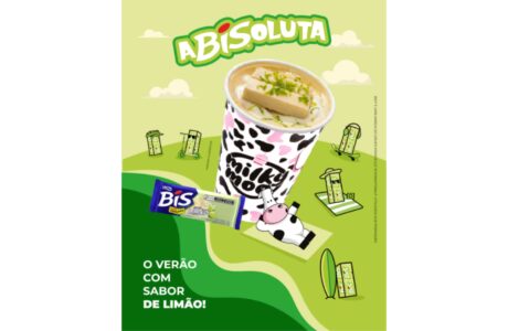 Milky Moo lança aBISoluta, collab com BIS sabor limão