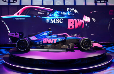 Nova pintura da equipe BWT Alpine de Fórmula 1
