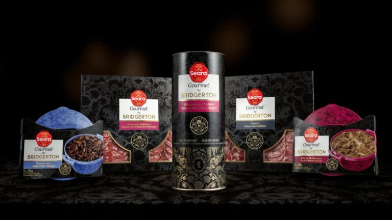 Seara Gourmet Bridgerton em parceria com a Netflix