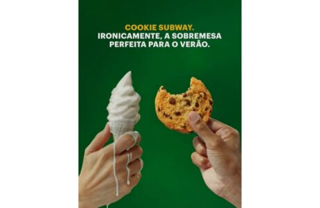 Subway® desafia liderança da casquinha e elege o Cookie como a sobremesa oficial da estação