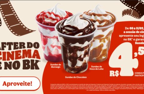 After do Cinema é no BK®