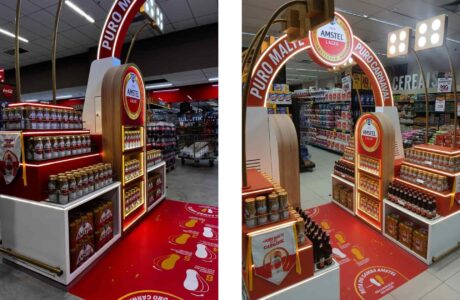 Amstel ativa pontos de venda ao redor do Brasil com experiências imersivas de Carnaval