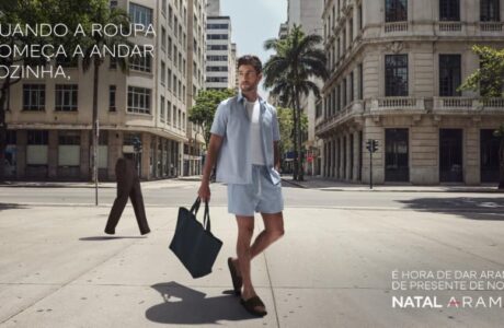 Aramis apresenta sua campanha de Natal com um convite para romper a mesmice do vestuário masculino