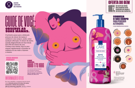 Avon convida público a participar do Outubro Rosa ativamente