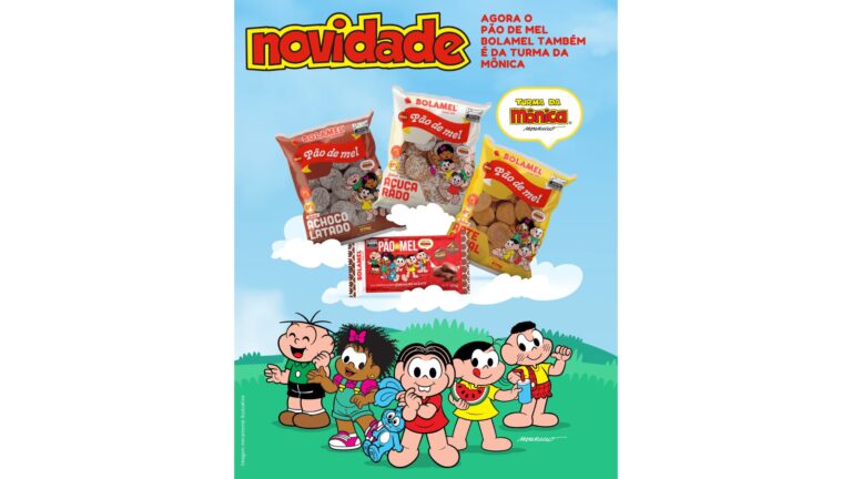 Bolamel e MSP Estúdios lançam edição inédita dos clássicos pães de mel com a Turma da Mônica