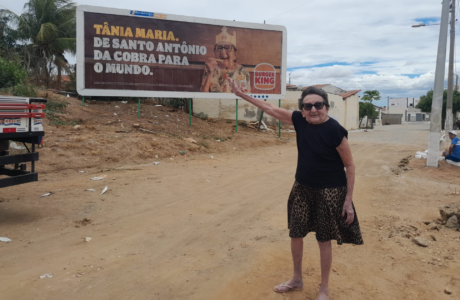 Burger King® homenageia Tânia Maria em sua terra natal