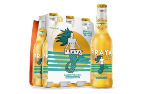 CERVEJA PRAYA SAIBA ONDE ENCONTRAR VERSÃO LAGER SEM GLÚTEN, QUE GANHA NOVA EMBALAGEM ESTE ANO