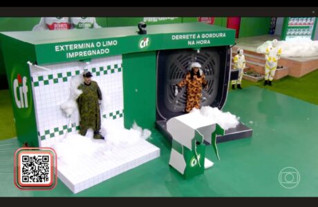 Cif transforma brothers em sujeiras grudentas e espuma milagrosa limpa a barra de Alberto na Prova Bate e Volta