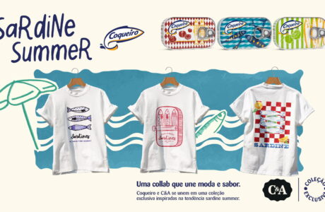 Coqueiro leva o “sardine summer” para as ruas em ação especial com a C&A