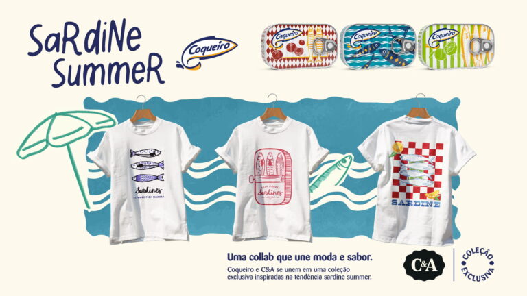 Coqueiro leva o “sardine summer” para as ruas em ação especial com a C&A