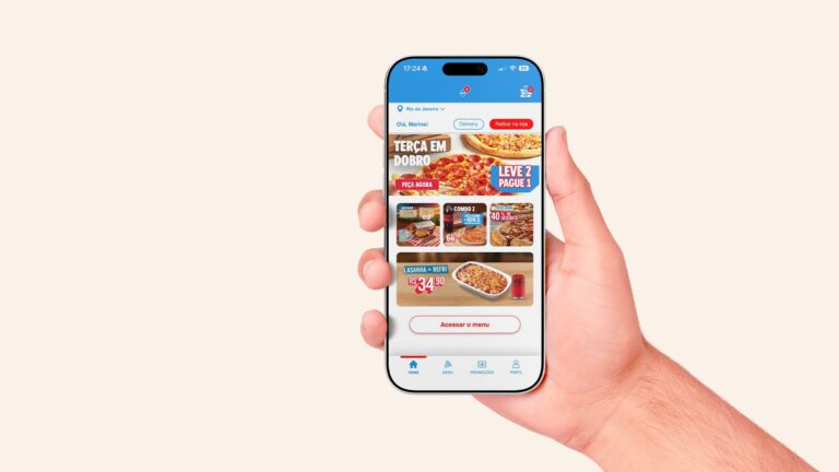 Domino’s lança novo site com foco em experiência, agilidade e usabilidade