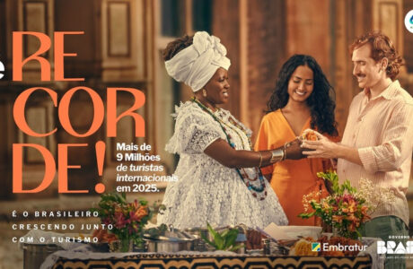 Embratur celebra recorde histórico de turistas internacionais em campanha criada pela Binder