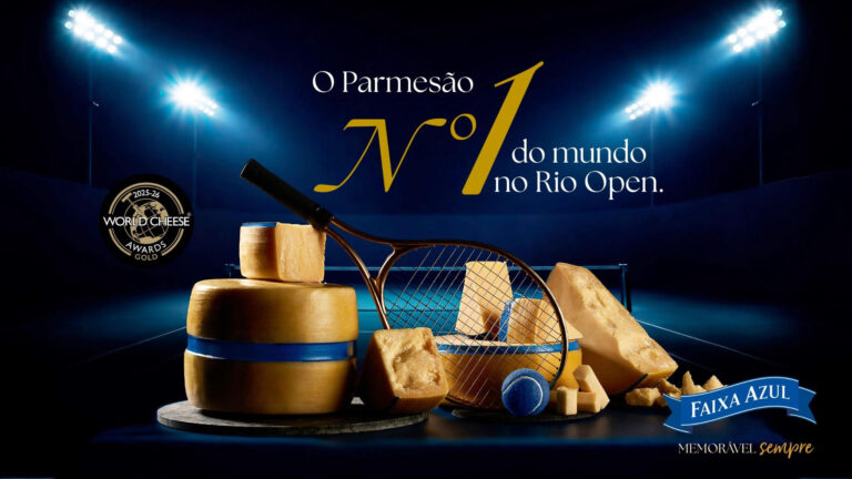 Faixa Azul leva melhor parmesão do mundo ao Rio Open 2026