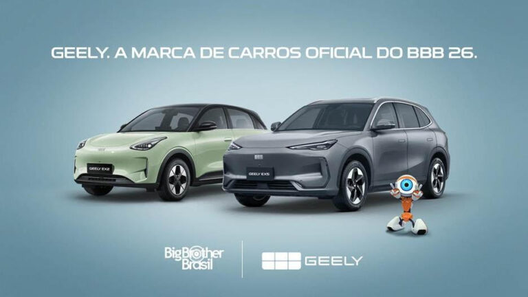 Geely é a nova parceira do Big Brother Brasil 2026