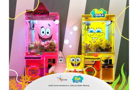 Gruas personalizadas do Bob Esponja e Patrick marcam nova fase da BR Machine com a Paramount