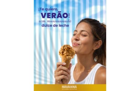 Havanna lança primeira campanha institucional das Heladerias ¡Te quiero, Verão!