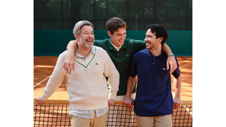 Lacoste emociona no Dia dos Pais em campanha com Família Benício que vai das pequenas descobertas ao que é imensurável no laço entre pais e filhos