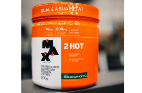 Max Titanium amplia linha de termogênicos com lançamento do 2HOT Abacaxi com Hortelã