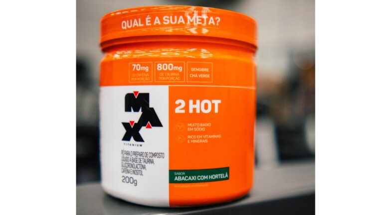 Max Titanium amplia linha de termogênicos com lançamento do 2HOT Abacaxi com Hortelã