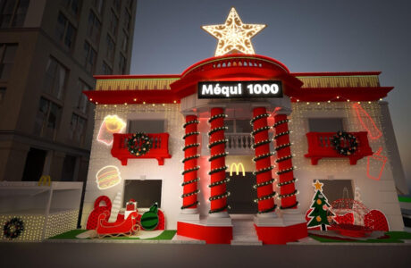 McDonald’s e Coca-Cola celebram a magia do Natal com decoração especial, coral e neve em São Paulo e no Rio de Janeiro