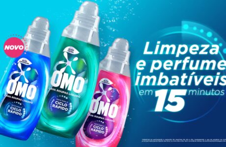 OMO lança primeiro sabão líquido para lavagens de ciclo rápido do Brasil