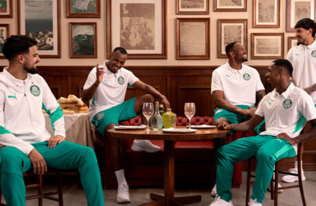 PUMA e Palmeiras apresentam nova linha de treino e viagem seguindo inspiração nas raízes italianas